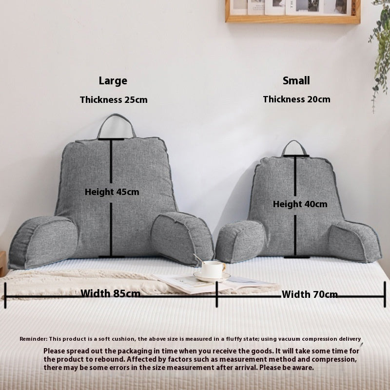 Bedside Soft Upholstery Neck Support Waist Support Sofa Cushion Bed Backrest Pi-Mart