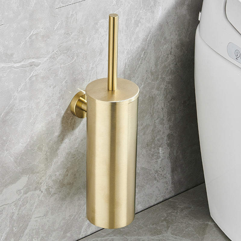 Stainless Steel Floor Toilet Brush Toilet Cleaning Brush Suit Pi-Mart