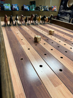 Jumbo Horse Game with Stained Rails blastcornhole