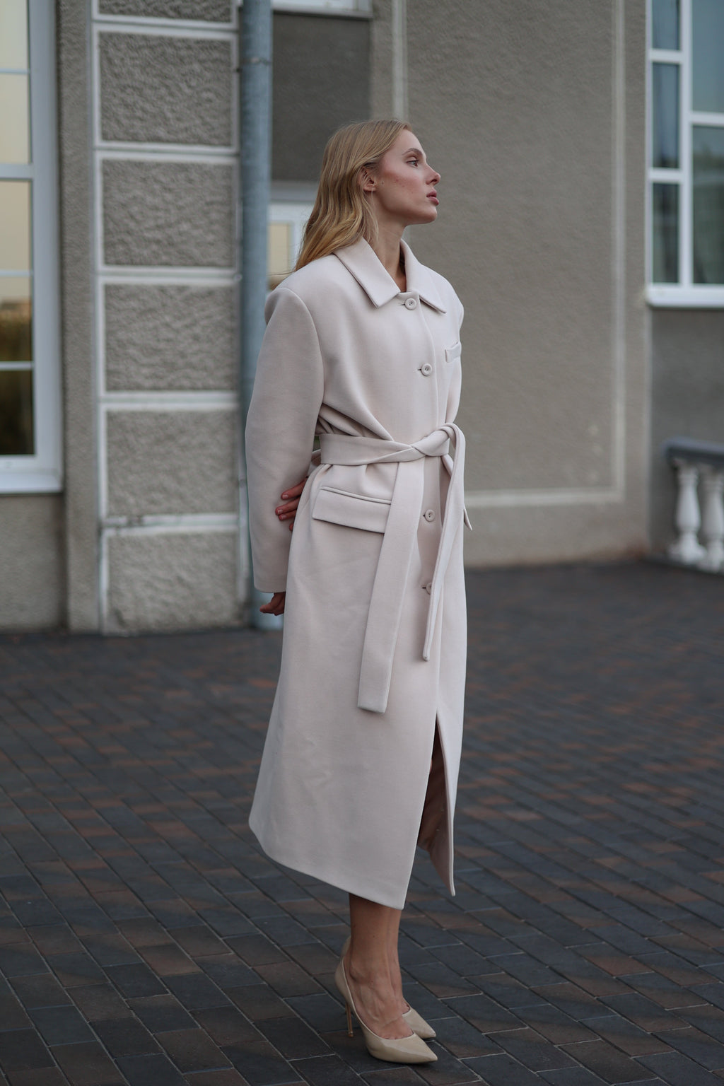Classic Wool Blend Coat - SJB-DIAMOND ELITES