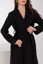 Pre-Order. Re-Stock Ships February 2026. Astoria Classic Wraparound Wool Blend Overcoat - SJB-DIAMOND ELITES
