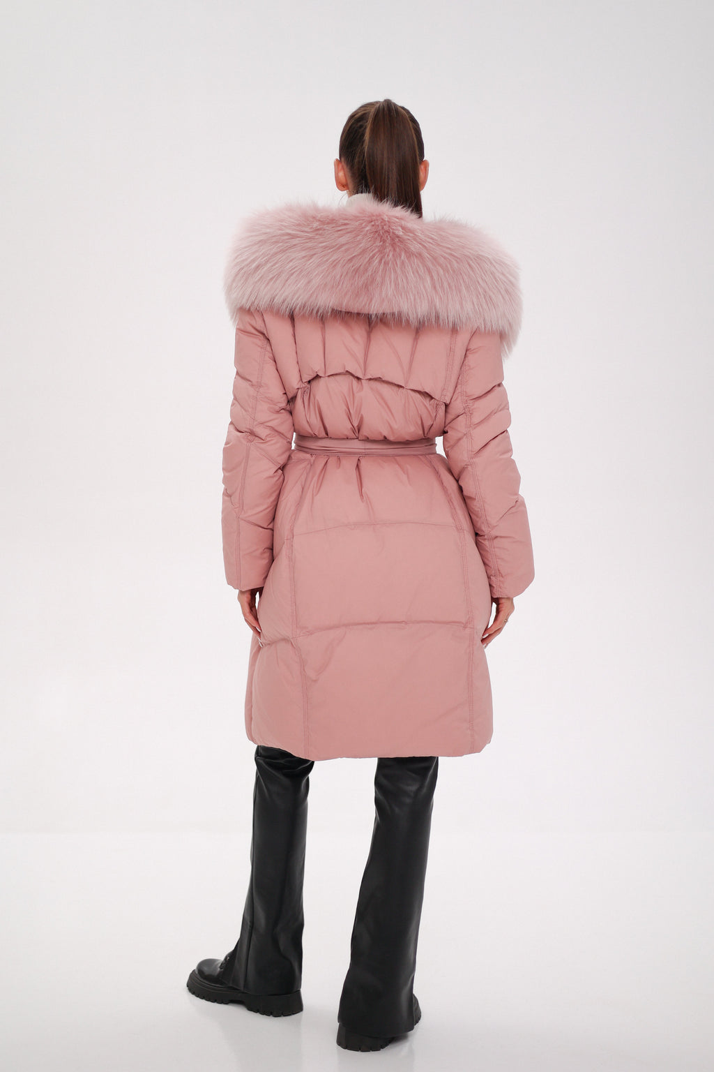Genuine Fox Down Coat - SJB-DIAMOND ELITES