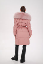 Genuine Fox Down Coat - SJB-DIAMOND ELITES