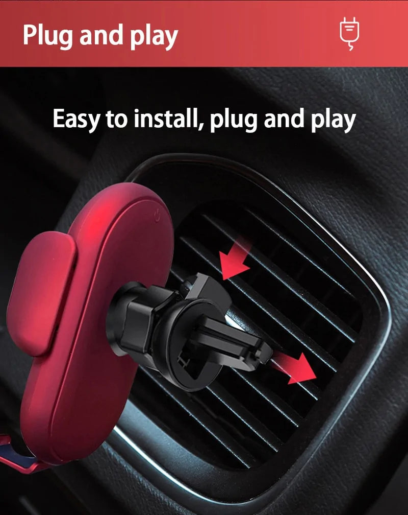 Fast Charging Car Wireless Charger Pi-Mart