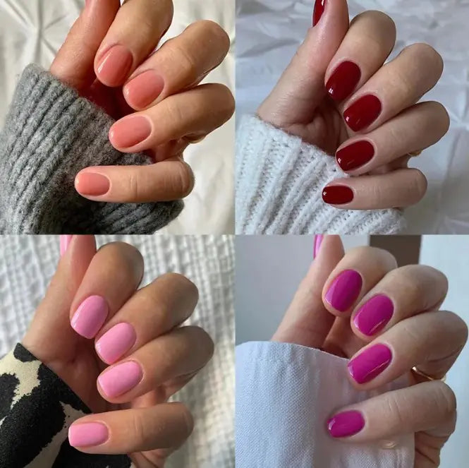 Solid Color Nail Tips Pi-Mart
