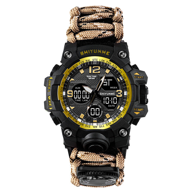 Survival Men Sports Watch With Outdoor Compass In Top Luxury Brand G Style Military Digital Watches Waterproof 50M relogio masculino - SJB-DIAMOND ELITES