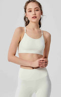 Luna Cloudlux Sport Bra - Off White - SJB-DIAMOND ELITES