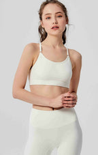 Luna Cloudlux Sport Bra - Off White - SJB-DIAMOND ELITES