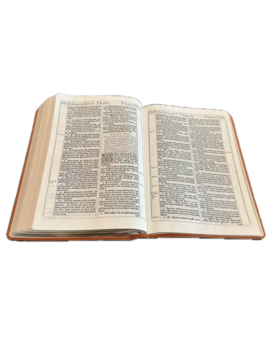 1611 King James Bible - Tan KingdomWear