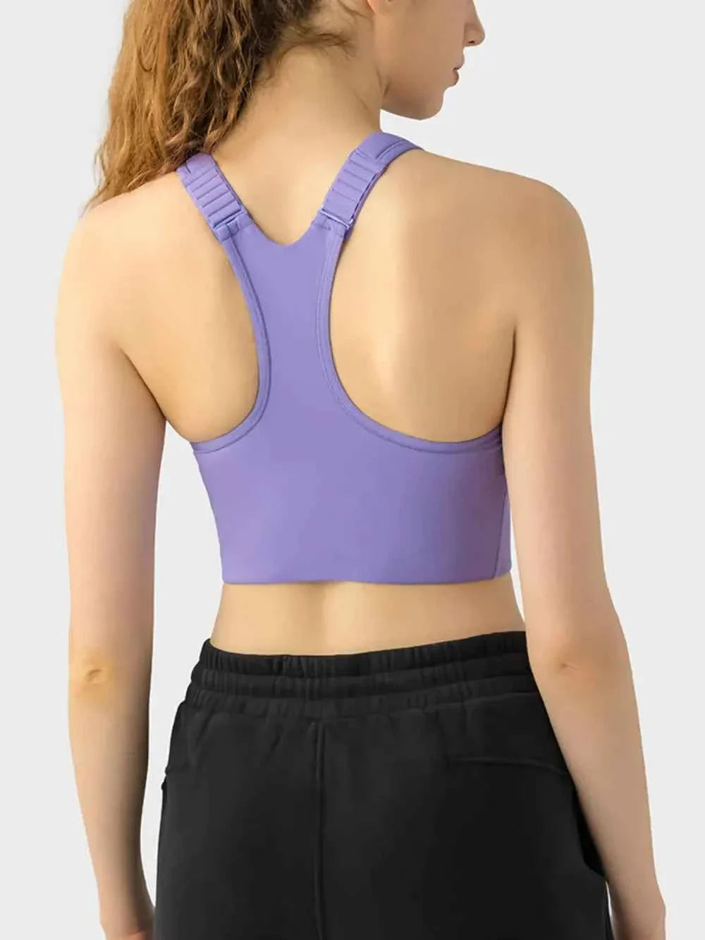 Millennia Wide Strap Sport Bra THRIXINE