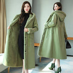 Winter Cotton-padded Jacket Fur Coat Women Pi-Mart