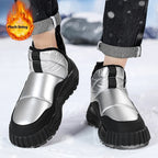 Outdoor Plus Fluff Thickened Warm Down Cotton-padded Shoes Pi-Mart