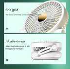 Desktop Desktop Fan Camping Office Telescopic Folding Pi-Mart
