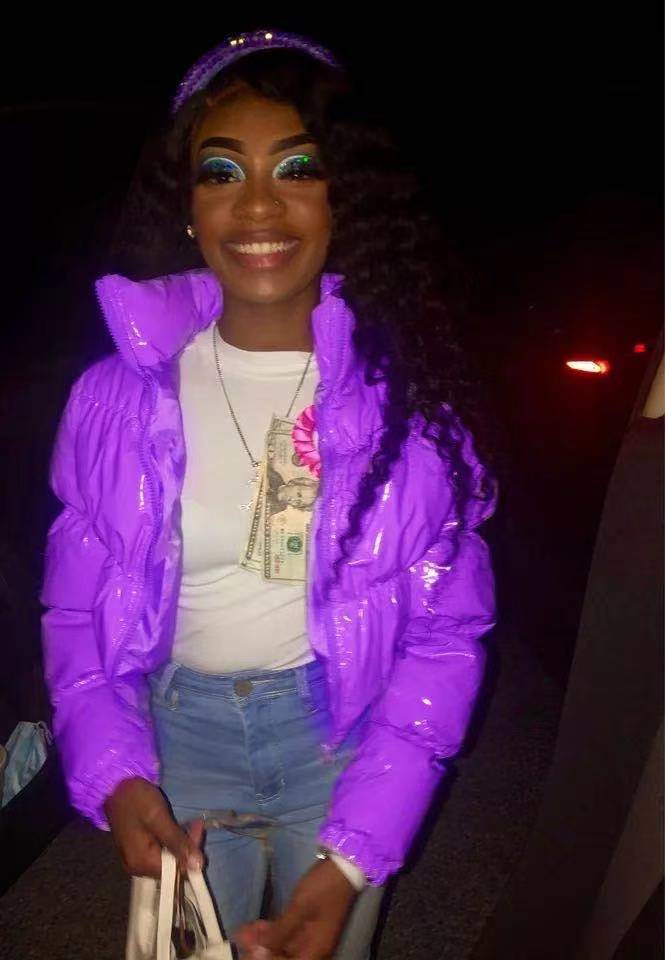 Glossy Bread Jacket Down Cotton Jacket Quilted Jacket Pi-Mart
