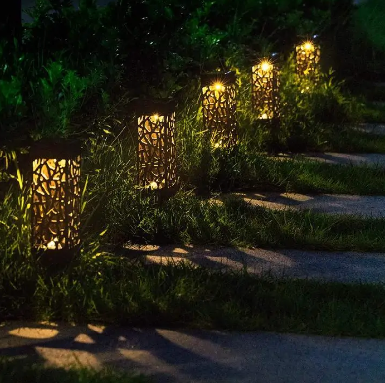Solar Powered Waterproof Vintage Garden Light Pi-Mart