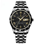 Men's Waterproof Double Calendar Luminous Quartz Watch Pi-Mart