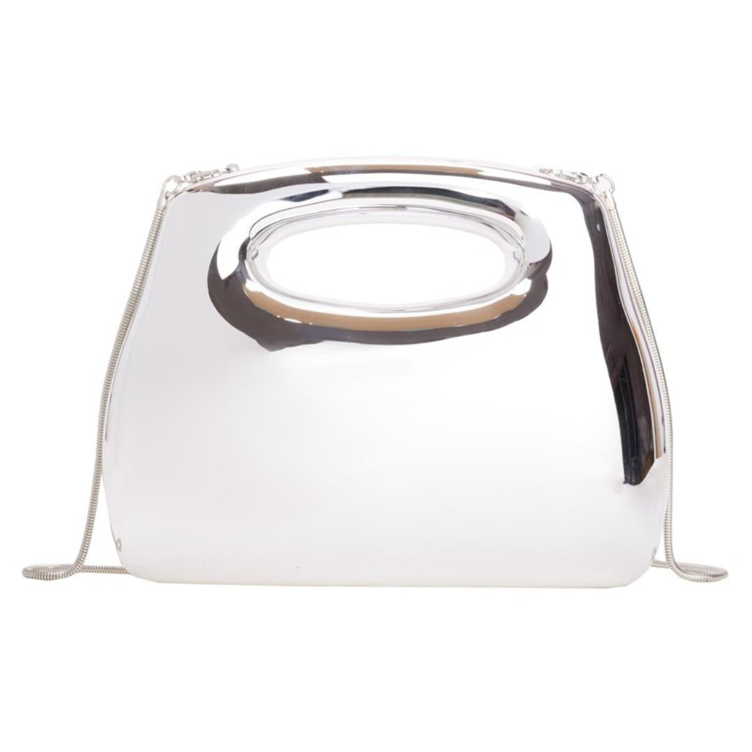 Acrylic bag square box clutch bag metal dinner bag Crossbody even bag party decoration evening bag evening purse clutch purse - SJB-DIAMOND ELITES