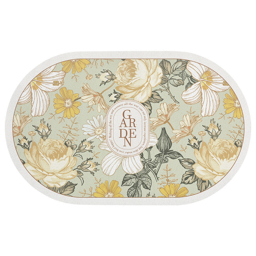Bathroom Thickened Absorbent Floor Mat Pi-Mart