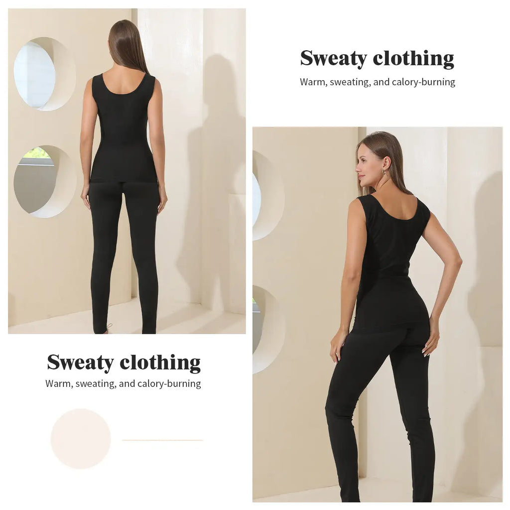 Women's Zip Vest Shapewear Storm Sweatshirt - SJB-DIAMOND ELITES