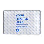 Flannel Absorbent Non-slip Easy-care Floor Mat Pi-Mart