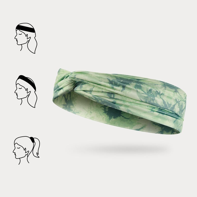 Women's New Summer Running Sweat-absorbing Sports Hairband