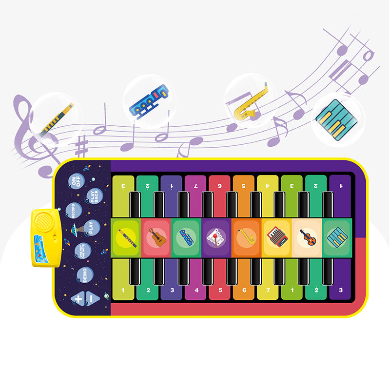 Children's Early Childhood Education Animal Piano Mat Multifunctional Music Blanket Toy Pi-Mart