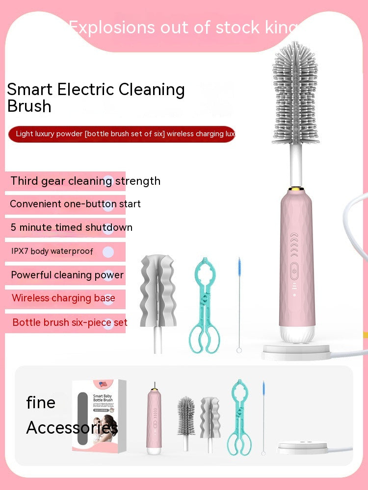 Electric Baby Bottle Brush Sponge Cup Pi-Mart