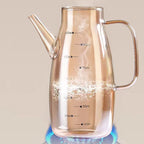 Home Kitchen Oiler Borosilicate Glass Condiment Bottle Pi-Mart