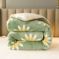 Thick Lamb Fleece Winter Quilt Warm Flannel Pi-Mart