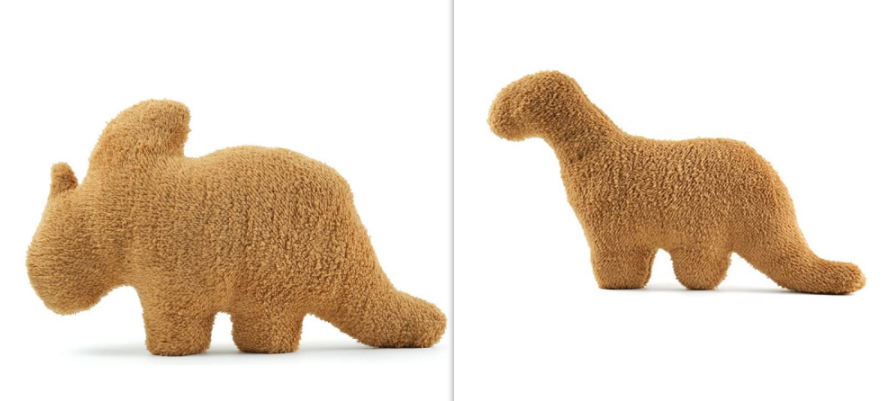 Chicken Block Dinosaur Plush Toy Pi-Mart