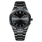 Diamond Gold Men's Watch Student Quartz Pi-Mart
