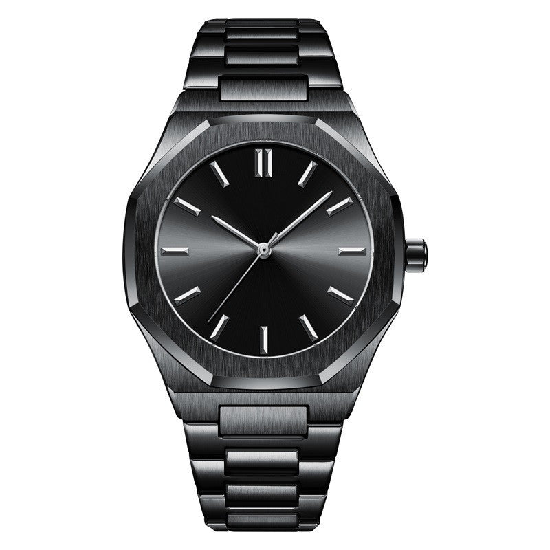 Diamond Gold Men's Watch Student Quartz Pi-Mart