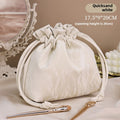 Bundle Mouth Cosmetic Bag – Large Capacity Storage Portable Makeup Bag for Women, Stylish and Functional Design for Everyday Use - SJB-DIAMOND ELITES