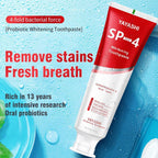 Probiotic Toothpaste For Whitening Teeth, Removing Stains, Eliminating Bad Breath, And Refreshing The Skin. Lootquake LLC