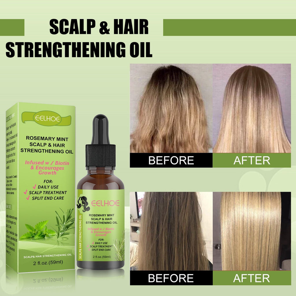Rosemary Mint Hair Growth Fluid Scalp Massage Lootquake LLC