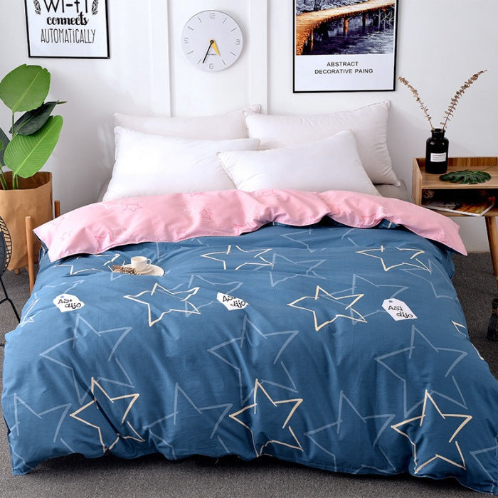 Quilt Cover Single Wholesale Pure Cotton Single Double Student Dormitory Three-piece Set Pi-Mart
