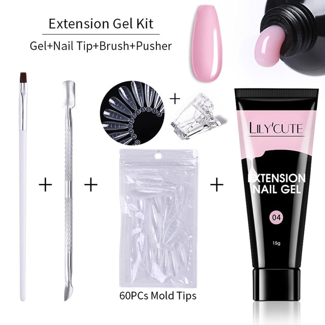 Extension Gel Set - SJB-DIAMOND ELITES