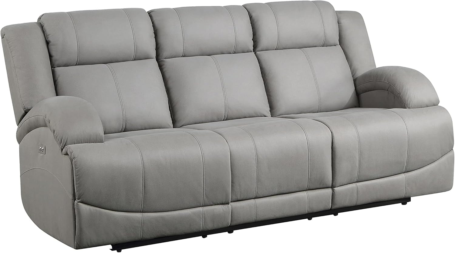 Landwood 3 Piece Power Reclining Living Room Set Gray