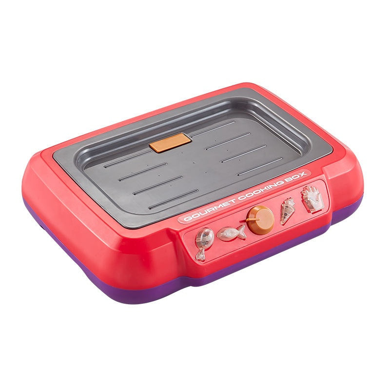 Children's Barbecue Table Toy Play House Color Changing Food Simulation Cooking Pi-Mart