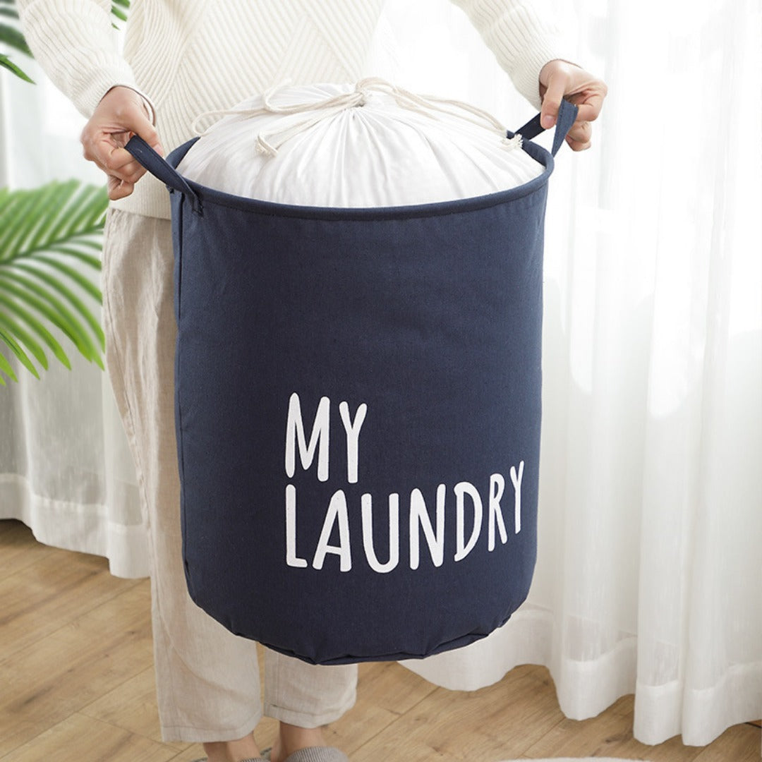 Clothes dirty clothes basket, large capacity bundle quilt clothes storage bag, waterproof and moisture-proof packaging bag household, fabric laundry bag - SJB-DIAMOND ELITES