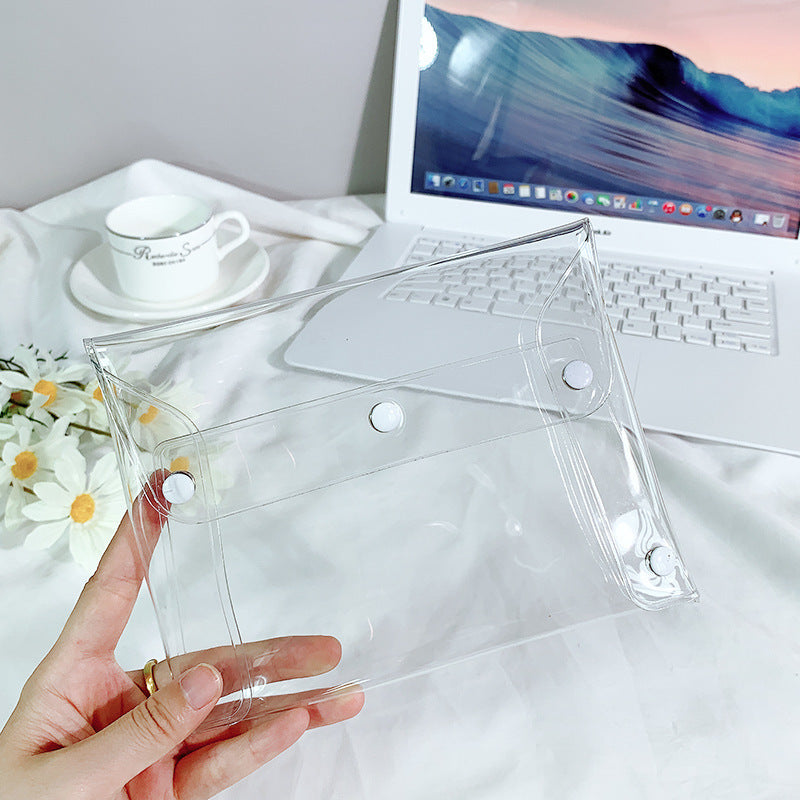 Portable Transparent Cosmetic Brush Storage Bag Pi-Mart