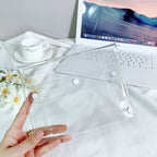 Portable Transparent Cosmetic Brush Storage Bag Pi-Mart