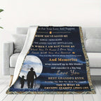 Grandpa's Ultimate Gift Blanket - Soft, Warm & Versatile for All Seasons | Perfect for Birthdays, Holidays & Anniversaries | Machine Washable Polyester with Unique Print Design Grandson Blanket From Grandma Vintage Blanket Lootquake LLC