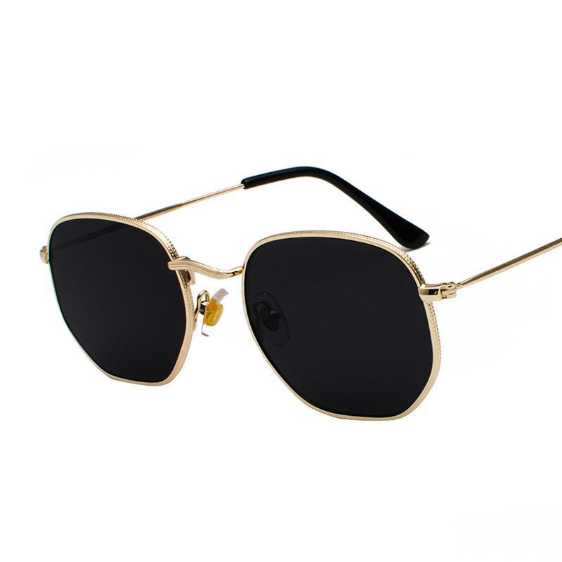 Unisex Woman and Man  Vintage Retro and Modern  Sunglasses Square Metal Frame Sunglasses Pilot Mirror Classic  With UV400 Protection - SJB-DIAMOND ELITES