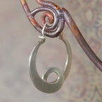 Simple Geometric Gypsy Curved Metal Ear Ring Pi-Mart