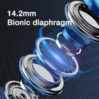9D Stereo Earphones Mic Headphone Headset In-ear Wired Headphones Bass Wire Earphone Earbud Phone Headset With Microphone Wired Earbuds Noise Isolating in-Ear Headphones Earphones with Mic Volume Control Plug for Sports Workout Compatible Stevvex