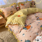 Green Four-piece Duvet Cover Pi-Mart