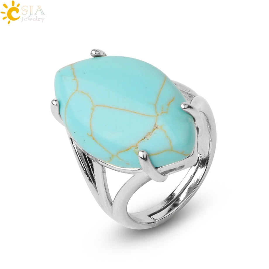 Natural Crystal Rings Pi-Mart
