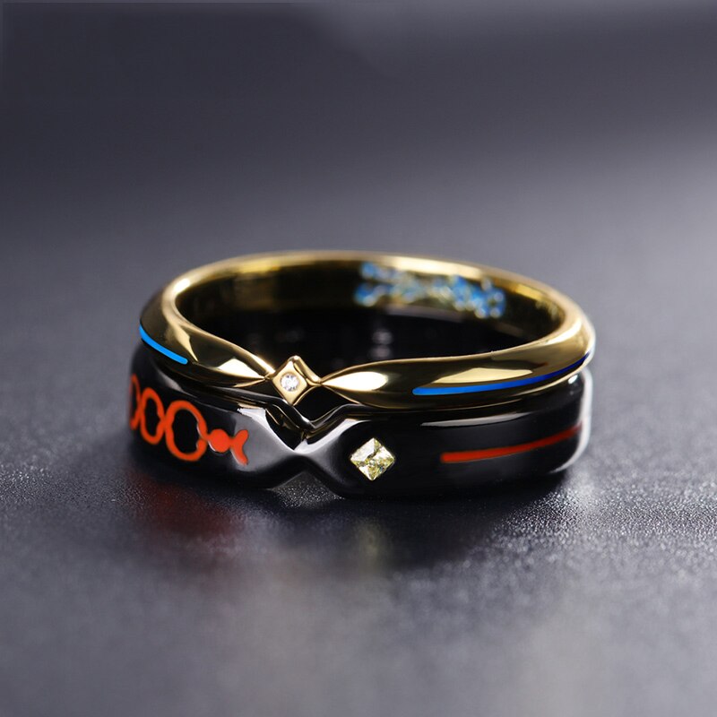 Anime Fate Stay Night Black Saber Rings Pi-Mart