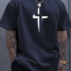 Men's Printed Casual T-shirt – Street Style